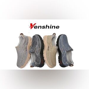 VENSHINE 10 Canvas Slip On Comfy Loafers Casual Walking Driving Boat Shoes
